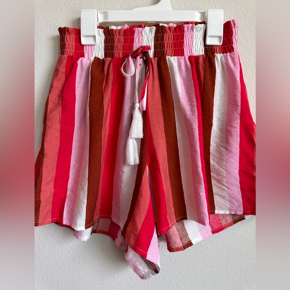 Stripped shorts. Damaged